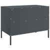 vidaXL TV Cabinet Anthracite Cold-rolled steel Medium TV Cabinet