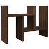 vidaXL Desk Organiser Brown Oak 13.6x6.1x14.0" Engineered wood