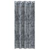 vidaXL Curtain with Curtains 2 pcs Silver Gray 225 x 140 cm Velvet
