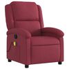 vidaXL Massage Recliner Chair Wine Red
