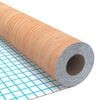 vidaXL Self-adhesive Furniture Film Ahorn 196.9x35.4" PVC