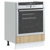 vidaXL Oven Cabinet Sonoma oak Engineered wood Compact Oven Cabinet