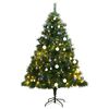 vidaXL Artificial Hinged Christmas Tree