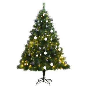 vidaXL Artificial Hinged Christmas Tree
