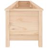 vidaXL Patio Raised Bed  199,5x40 x 15.4 " Solid Wood Pine