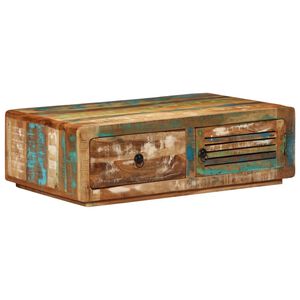 vidaXL Coffee Table Mixed Solid reclaimed wood Medium Coffee Table