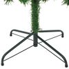 vidaXL Xmas Tree Green with white tips PVC 82.7 in Adjustable Armrests