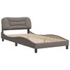 vidaXL Bed Frame Taupe