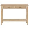 vidaXL Console Table 43.3"x13.7"x31.4" Wood
