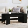 vidaXL Coffee Table Black Engineered wood Small coffee table