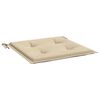 vidaXL Chair Cushion Set of 6 Beige Oxford fabric (100% polyester)