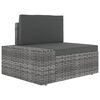 vidaXL Garden Lounge Set Gray