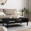 vidaXL Coffee Table Black