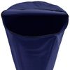 vidaXL Water Tank Blue PVC Large Collapsible Water Tank Cylindrical