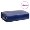 vidaXL Tarpaulin Blue 4.9x32.8' 7.11 oz/ft²