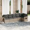 vidaXL Garden Sofa Set Light Grey, Dark Grey