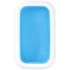 Bestway Swimming Pool Blue and White Vinyl 120.1x72.0x22.0 in Durable