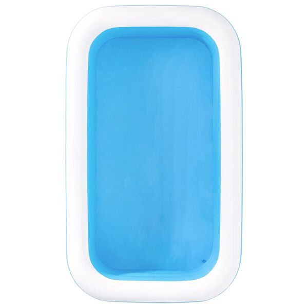 Bestway Swimming Pool Blue and White Vinyl 120.1x72.0x22.0 in Durable