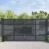 vidaXL Patio Gate Anthracite 157.5x68.9" Steel