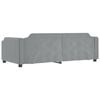 vidaXL Daybed With Trundle Light grey