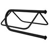 vidaXL Saddle Rack Black Powder-coated iron Compact Portable