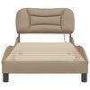 vidaXL Bed Frame Cappuccino