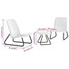 Keter Patio Furniture Set White Plastic PP Compact Modern