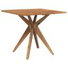 vidaXL Garden Table Brown Solid Acacia wood 33.5x33.5x29.5 in