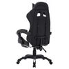 vidaXL Racing Chair White and Black