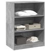 vidaXL Wardrobe Concrete Grey Engineered Wood Wardrobe Rectangular
