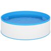vidaXL Splasher Pool White and blue Steel and PVC Large Durable