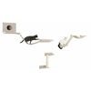 Kerbl Cat Tree Beige Wood and plush 9-part system Wall mounting