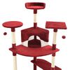 vidaXL Cat Tree Red and White