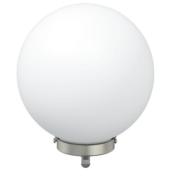 vidaXL Outdoor Wall Light Silver 11.42 x 9.84 x 12.99 in