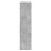 vidaXL Radiator Cover Concrete Grey 58.7x7.9x32.3" Engineered Wood
