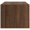 vidaXL TV Cabinet Brown Oak Engineered Wood Medium TV Cabinet