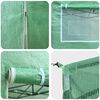vidaXL Greenhouse with Roof Green 290 x 580 x 315 cm Steel