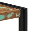vidaXL Coffee Table Multicolored Solid reclaimed wood, powder-coated iron