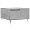 vidaXL Coffee Table Concrete Grey Engineered Wood, Metal Small