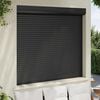 vidaXL Roller Shutter Aluminium 63.0x59.1" Anthracite