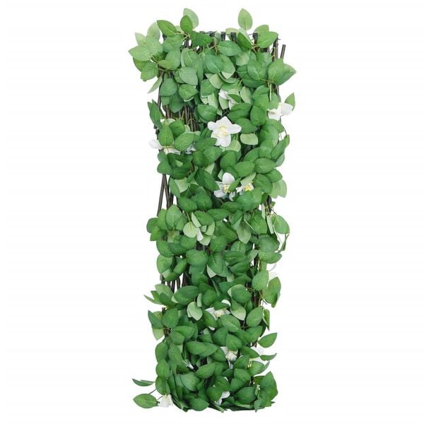 vidaXL Artificial Ivy Trellis Expandable Green 73.2x11.8"