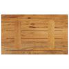 vidaXL Table Top 23.6"x11.8"x1.5" Rectangular Solid Wood Mango