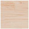vidaXL Table Top Natural wood color Solid pine wood 15.7x15.7 in