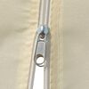 vidaXL Garden Marquee with Curtains 157.5"x118.1" White