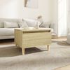 vidaXL Side Table Sonoma oak Engineered wood Small Coffee Table