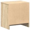 vidaXL Bedside Cabinet Set of 2 Sonoma Oak Engineered wood