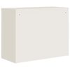vidaXL File Cabinet White Powder-coated steel Medium File Cabinet