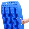 vidaXL Traction Boards 2 pcs Blue 41.7"x12"x2.8" Nylon