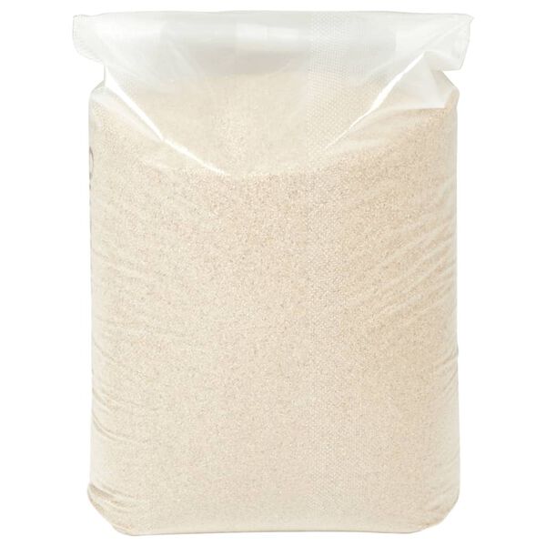 vidaXL Filter Sand Beige Quartz 55 lb Filter Sand Cubic Contemporary