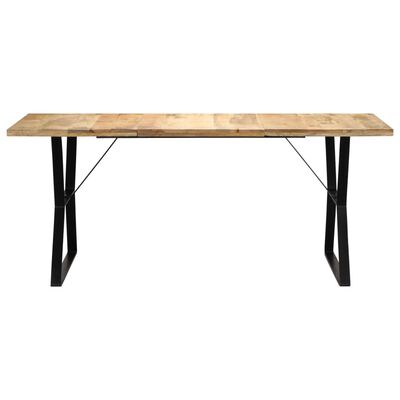 vidaXL Dining Table 70.8"x35.4"x29.9" Solid Mango Wood